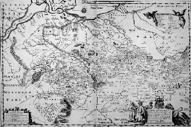 Карта украины гийома де боплана 1648 год